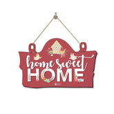 Home Sweet Home Printed Wooden Wall Hanging